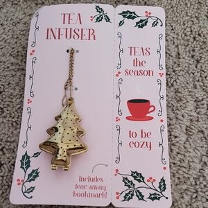 Christmas Tree Tea Infuser In Gold